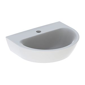 Geberit Renova Handwaschbecken 500494011 45 x 36 cm, weiß, mit Hahnloch, ohne Überlauf