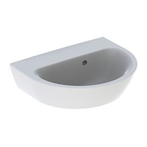 Geberit Renova Handwaschbecken 500495011 45 x 36 cm, weiß, ohne Hahnloch, mit Überlauf