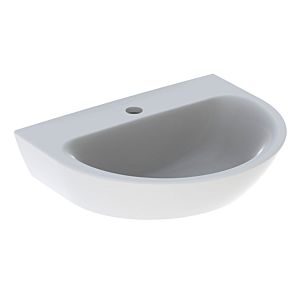 Geberit Renova Handwaschbecken 500498011 50 x 40 cm, weiß, mit Hahnloch, ohne Überlauf