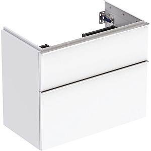 Geberit iCon unit 502308012 74x61.5x41.6cm, 801 drawers, high-gloss white, bright chrome-plated handle