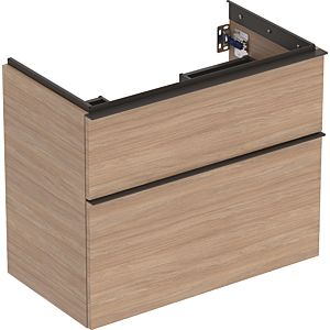 Geberit iCon unit 502308JH1 74x61.5x41.6cm, 801 drawers, oak, matt lava handle