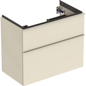 Geberit iCon unit 502308JL1 74x61.5x41.6cm, 801 drawers, sand high gloss, handle sant matt