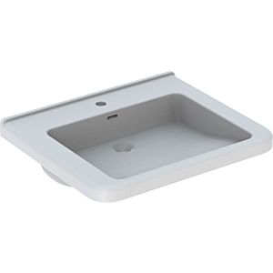 Geberit Renova Comfort washbasin 128661600 60 x 55cm, white, KeraTect, without tap hole / overflow