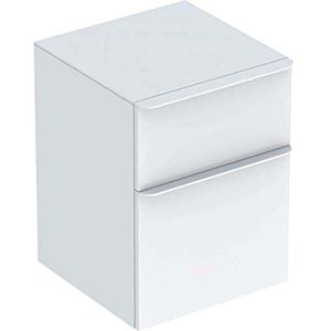 Geberit Smyle Square side cabinet 500357001 45x60x47cm, with 2 drawers, white high gloss