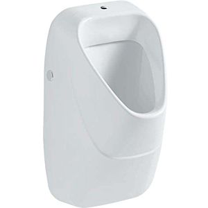 Geberit Alivio urinal 238150600 inlet at the top, outlet at the back/bottom, white KeraTect