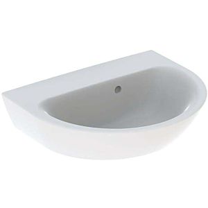 Geberit Renova Cloakroom basin 500499011 50 x 40 cm, white, without tap hole, with overflow