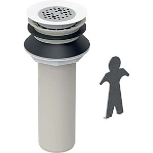 Geberit Ablaufgarnitur-Set 500673001 Ablaufgarnitur und Ablaufsiebheber, für wasserlose Urinale