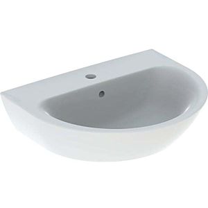 Geberit Renova washbasin 500370018 60 x 48 cm, white / KeraTect, with tap hole, with overflow