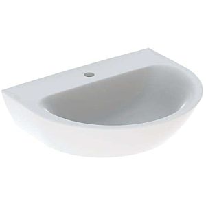 Geberit Renova washbasin 500599018 60 x 48 cm, white / KeraTect, with tap hole, without overflow