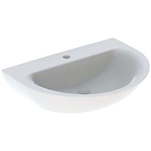 Geberit Renova washbasin 500665018 70 x 52 cm, white / KeraTect, with tap hole, without overflow