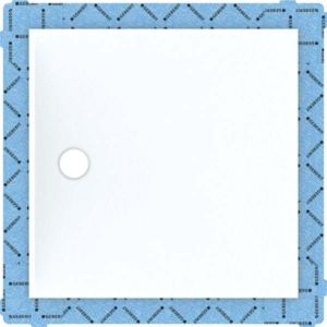 Geberit Setaplano Duschfläche 154270111 quadratisch, weiß-alpin, 90 x 90 x 4,5 cm