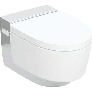 Geberit AquaClean Mera Comfort Dusch-WC 146210211 weiß/hochglanz-verchromt, Komplettanlage hochglanz-verchromt, Komplettanlage