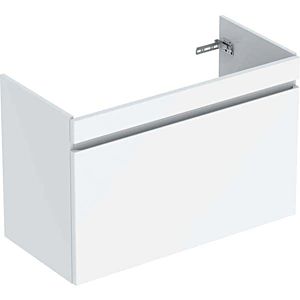 Geberit Renova Plan 501908011 68, 801 x 60.6 x 44.6 cm, white, high-gloss lacquered