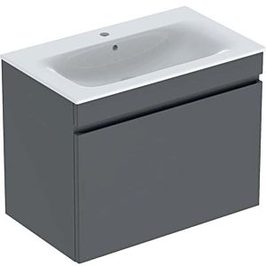 Geberit Renova Plan meuble vasque 501916JK1 80x62,2x48cm, corps/face lave mat/lavabo blanc