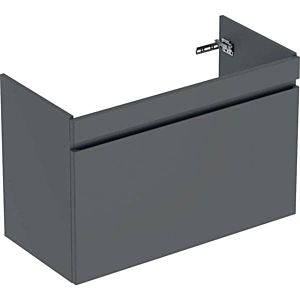 Geberit Renova Plan Waschtischunterschrank 501911JK1 92,8 x 60,6 x 44,6 cm, lava, lackiert matt