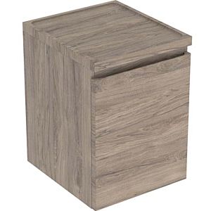 Geberit Renova Plan Seitenschrank 501913JR1 40x55x44,5cm, 1 Schublade, nussbaum, Folie strukturiert