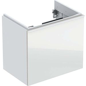 Keramag Acanto Waschtischunterschrank 500614012 Compact,59,5x53,5x41,6cm,Glas weiß-weiß hochglanz