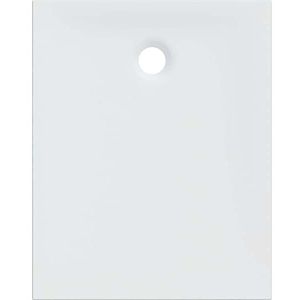 Geberit rectangular shower tray Nemea 550593001 80 x 100 cm, white / matt