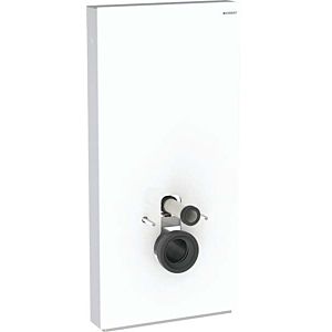 Geberit Monolith Wand-WC-Modul 131022SI5 Bauhöhe 101 cm, Glas weiß