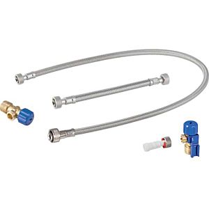 Geberit Wasseranschluss-Set 131013001 Bauhöhe 101 cm, für Sanitärmodule WC, Wasseranschluss unten