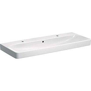 Geberit Smyle Square Waschtisch 500253011 weiss, 120x48cm, mit Hahnloch und Überlauf