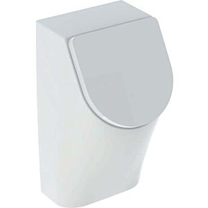 Keramag Renova Nr. 1 Plan Urinal 235120000 weiss, Zulauf von hinten, mit Deckel