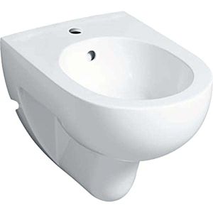 Keramag Renova Nr. 1 Wand Bidet 233040600 weiss mit KeraTect, mit Hahnloch und Überlauf