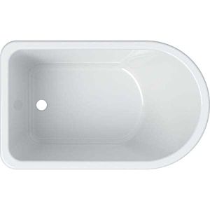 Geberit Bambini Badewanne 406010016 47 x 76,5 x 28,5 cm, asymetrisch, 40 l, weiß-alpin