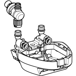 Geberit exchange set for Urinals 243864001 with integrated control