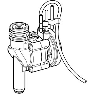 Geberit pneumatic Urinal for Urinal shortened 242790001