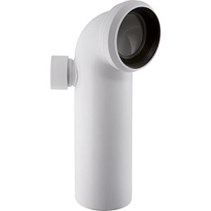 Geberit WC connection elbow 152616111 additional connection left, 90 degrees, 110mm, PP, white