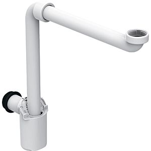 Geberit immersion pipe 2000 151116111 2000 2000 / 4 &quot;, 32 mm, space-saving model, for wash basins, horizontal outlet, white