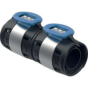 Geberit FlowFit Kupplung 620011001 DN 15, Ø 20 mm, 7,7 cm, für Haustechnik, Industrie, Schiffbau