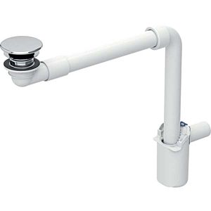 Geberit wash basin drain 152084211 Ø 32 mm, free outlet and valve cover, high-gloss chrome-plated