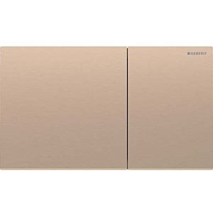 Geberit Sigma 70 Betätigungsplatte 115622QB1 für 2-Mengen-Spülung, rotgold