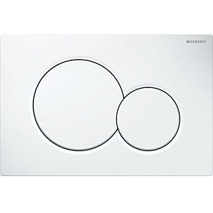 Geberit Sigma 01 Betätigungsplatte 115770115 weiss, für 2-Mengen-Spülung