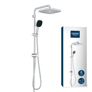 Grohe Vitalio Comfort 250 Flex Duschsystem 26698001 mit Umstellung für die Wandmontage chrom