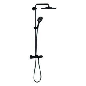 Grohe Rainshower SmartActive Duschsystem SmartActive 22119KF0 310 22119 mit Thermostat phantom black