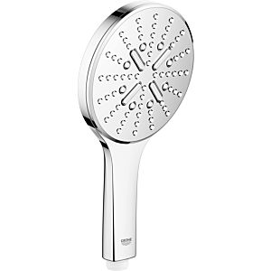 Grohe Rainshower SmartActive 130 hand shower 26574000 chrome, 3 spray modes, with flow limiter 9.5 l / min