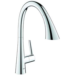 Grohe Zedra kitchen mixer 32294002 chrome, pull-out shower