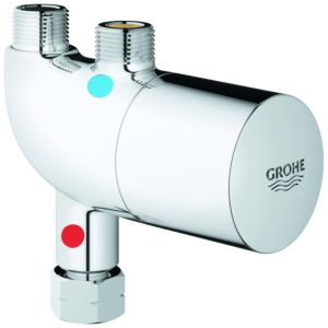 Grohe Grohtherm Micro 34487000 thermostat sous la table, chrome