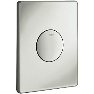 Grohe Skate actuation plate 37547P00 matt chrome, push button actuation, vertical mounting