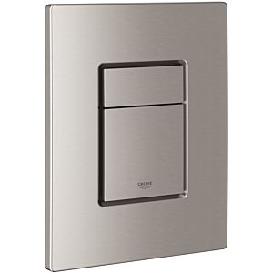 Grohe Skate Cosmopolitan cover plate 38732AL0 brushed hard graphite, vertical and horizontal mounting