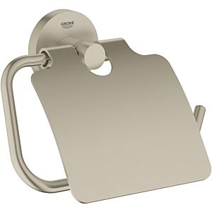 Grohe Essentials WC holder 40367EN1 brushed nickel, with cover, concealed fastening