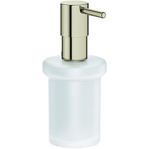 Grohe Essentials distributeur de savon 40394BE1 nickel, pour Halter