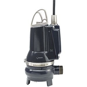 Grundfos dirty water pump 96877508 230 V, 10 m, gray cast iron, 50.06.E.2.1.502, R 2 AG