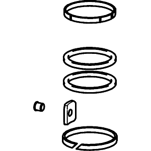 Hansa Dichtungssatz Polo/Pinto Küche 59913313