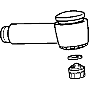 Hansa Geschirrbrause ND komplett 59914037 chr