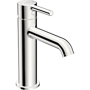 Hansa HANSAVANTIS Style basin mixer 54372207 pin lever, without waste fitting, projection 133mm, chrome