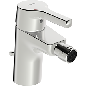 Hansa bidet mixer 56443203 without drain, projection 106mm, chrome